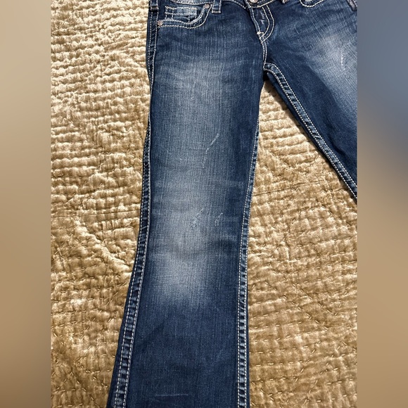 Silver Bootcut Jeans 👖 - Picture 7 of 11